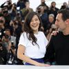Mélanie Doutey et Gilles Lellouche - Photocall du film "Le grand bain" au 71ème Festival International du Film de Cannes, le 13 mai 2018. © Borde / Jacovides / Moreau / Bestimage 