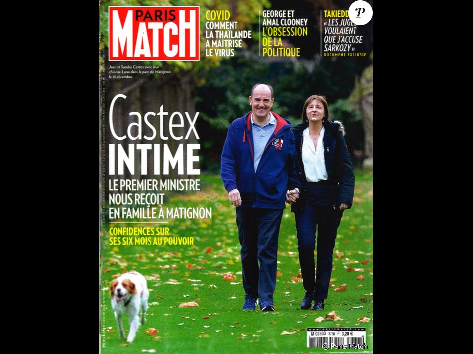 Jean Castex et son épouse Sandra en couverture du magazine ...