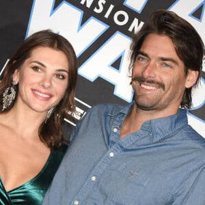 Camille Lacourt et sa compagne Alice Detollenaere (Miss Bourgogne 2010) - Avant-première du film "Star Wars : L'ascension de Skywalker" au cinéma Le Grand Rex à Paris, le 17 décembre 2019. © Coadic Guirec/Bestimage Coadic Guirec