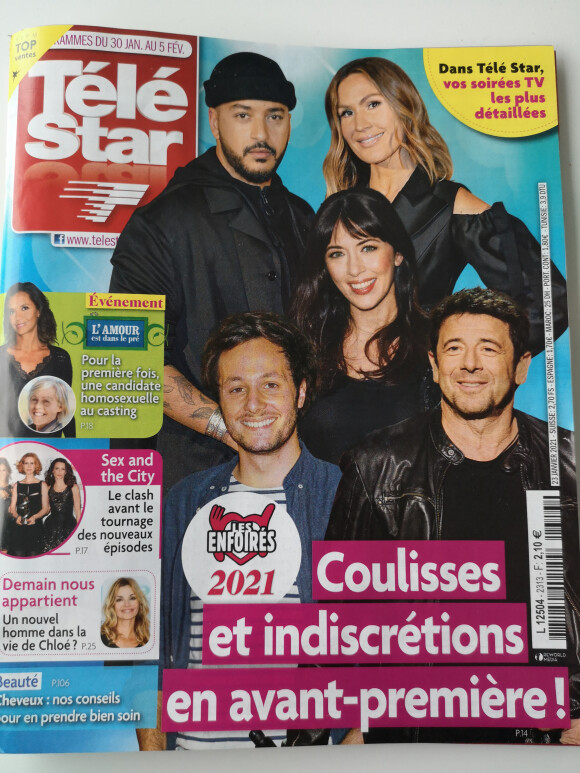 Couverture du magazine "Télé Star", programmes du 30 janvier au 5 février 2021.