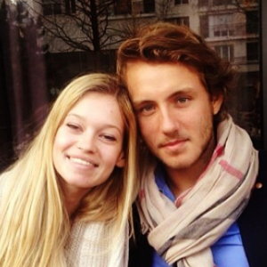 Lucas Pouille et Clémence Bertrand in love sur Instagram.