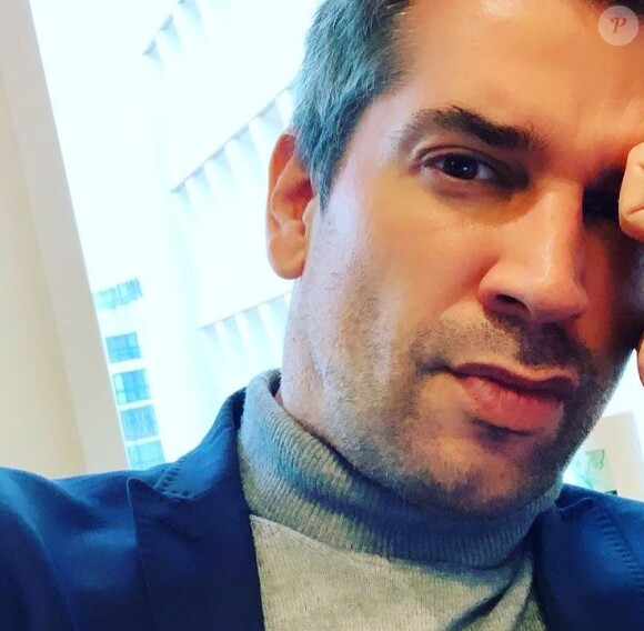 Mathieu Johann pose sur Instagram, décembre 2020