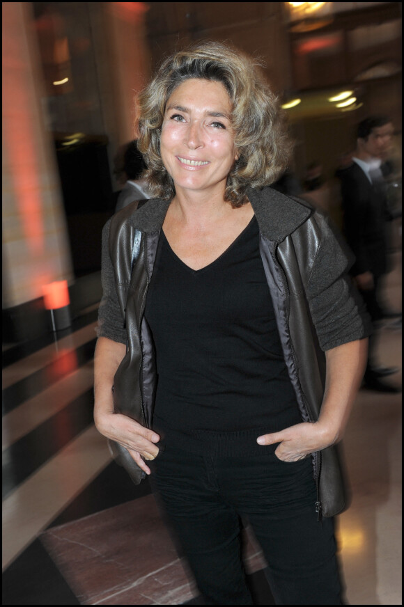 Marie-Ange Nardi au coktail de rentrée de TF1 au Palais Brongniart