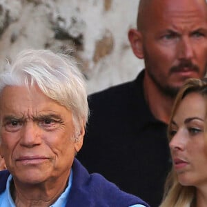 Bernard Tapie et sa femme Dominique sont allés diner au restaurant "Le Girelier" à Saint-Tropez. Le 15 juillet 2020 