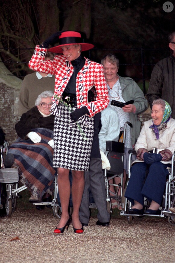 Diana à Sandringham en 1980.