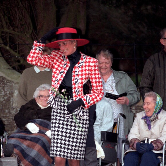 Diana à Sandringham en 1980.