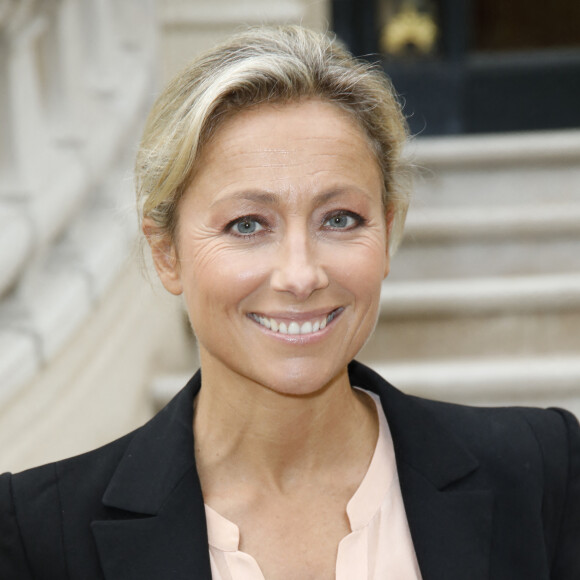 Semi-Exclusif - Anne-Sophie Lapix lors du dîner de gala caritatif pour l'association "Autistes Sans Frontières" à l'hôtel Marcel Dassault à Paris, le 14 juin 2018. © Marc Ausset-Lacroix/Bestimage