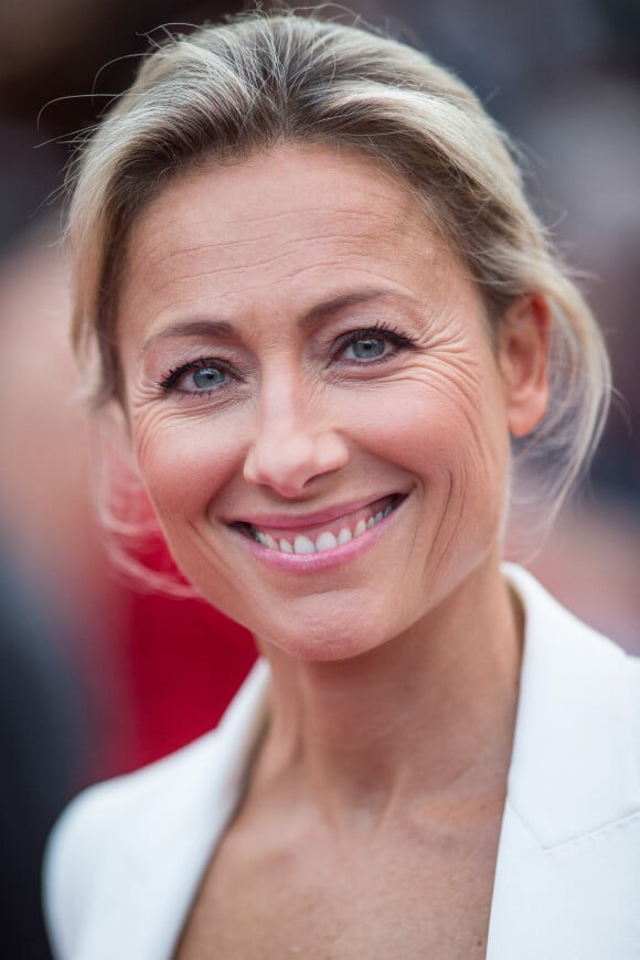 Anne-Sophie Lapix - Montée des marches du film " Ahlat Agaci " lors du 71ème Festival International du Film de Cannes.  © Borde-Jacovides-Moreau/Bestimage 