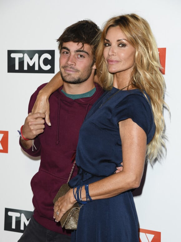 Clément Rémiens et Ingrid Chauvin - Soirée de rentrée 2019 de TF1 au Palais de Tokyo à Paris, le 9 septembre 2019. © Pierre Perusseau/Bestimage