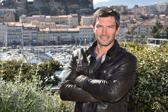 Close-up avec Xavier Deluc et Franck Semonin, de la série "Section de Recherches" lors du 1er Festival Canneseries. © Bruno Bebert/Bestimage