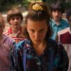 Sadie Sink, Noah Schnapp, Millie Bobby Brown, Finn Wolfhard et Caleb MacLaughlin dans la série "Stranger Things", sur Netflix.
