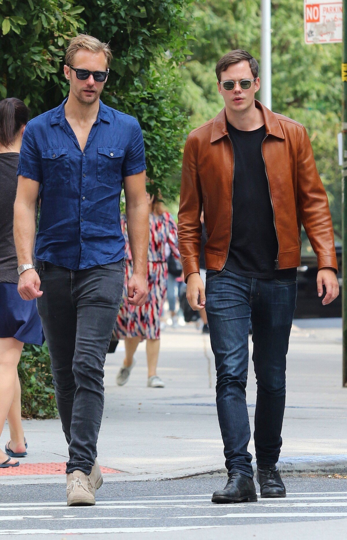 Photo Bill Skarsgård et son frère Alexander Skarsgård sont allés déjeuner ensemble dans le