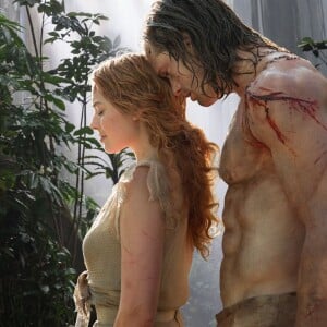 Alexander Skarsgård et Margot Robbie dans le film "Tarzan", de David Yates.