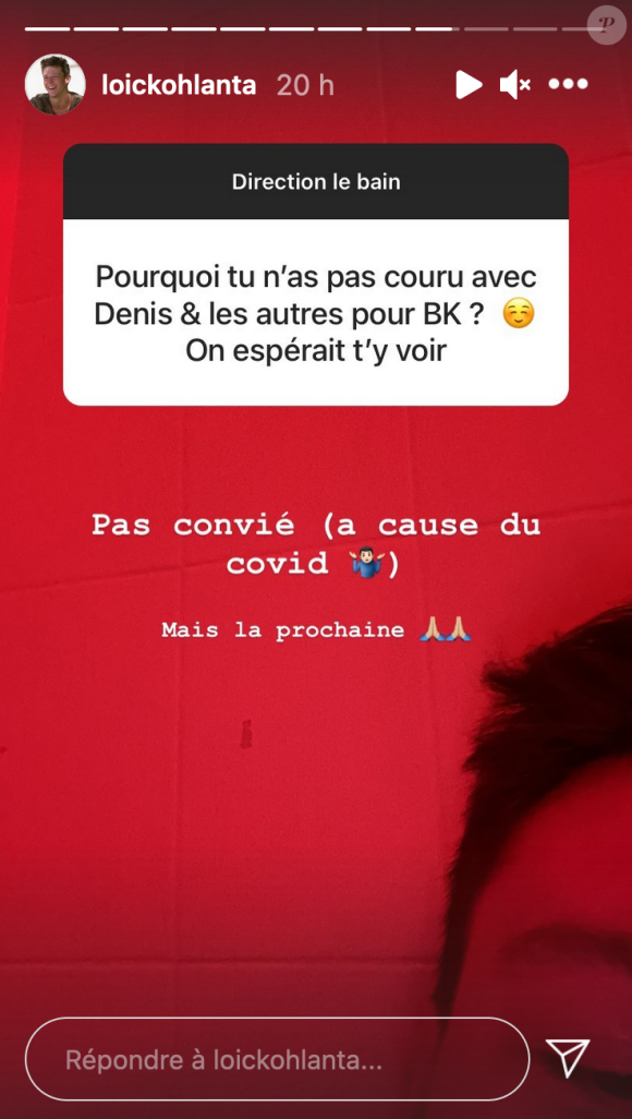 Loïc (Koh-Lanta) attaqué pour son absence lors de la course parisienne en hommage à Bertrand-Kamal - Instagram