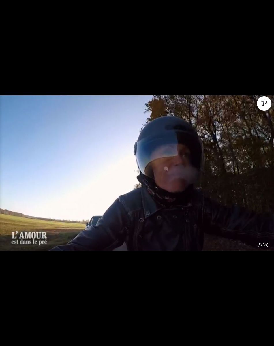 Delphine lors du tournage de son portrait de "L'amour est dans le pré 2021", diffusion le 8 février sur M6