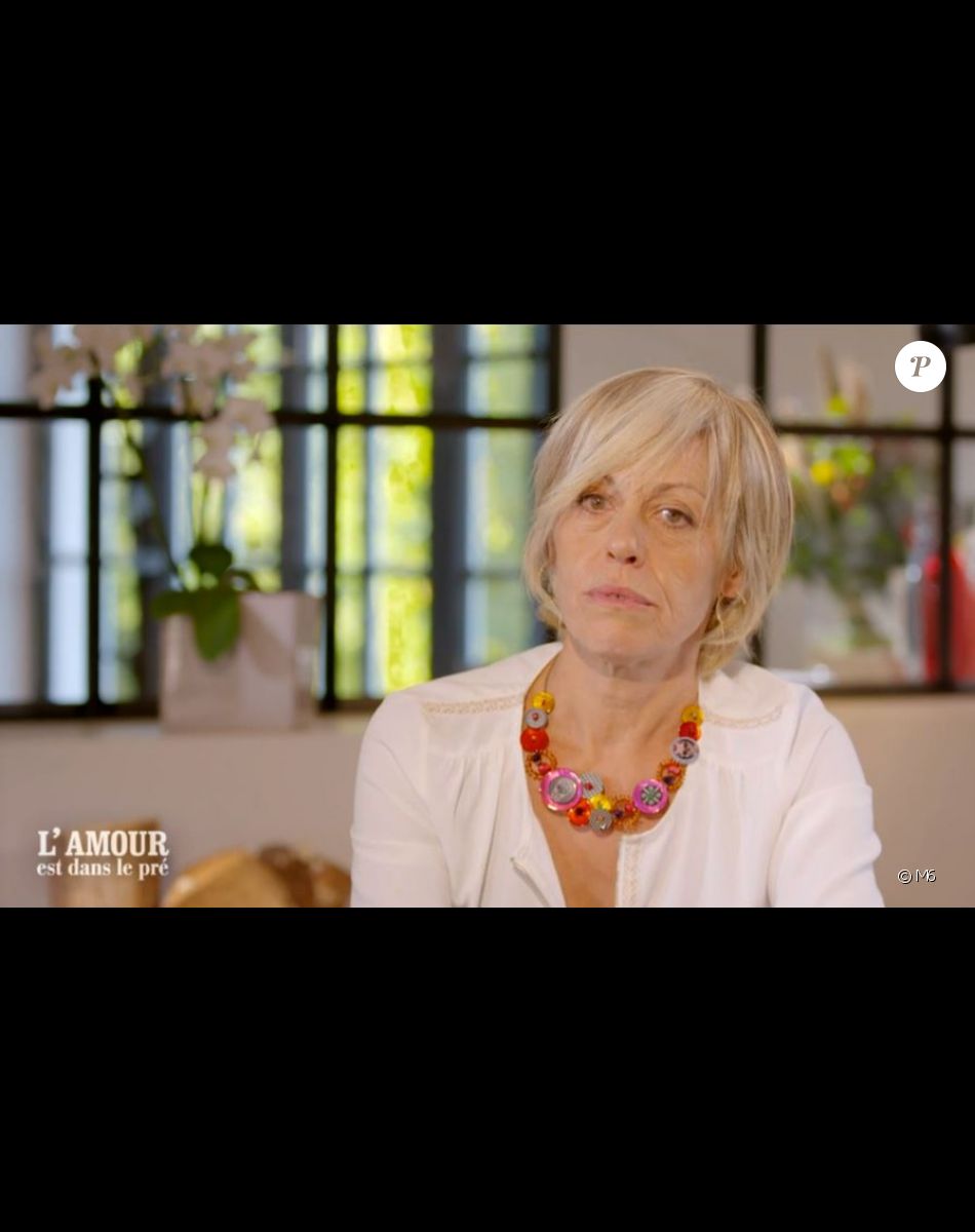 Delphine lors du tournage de son portrait de "L'amour est dans le pré 2021", diffusion le 8 février sur M6