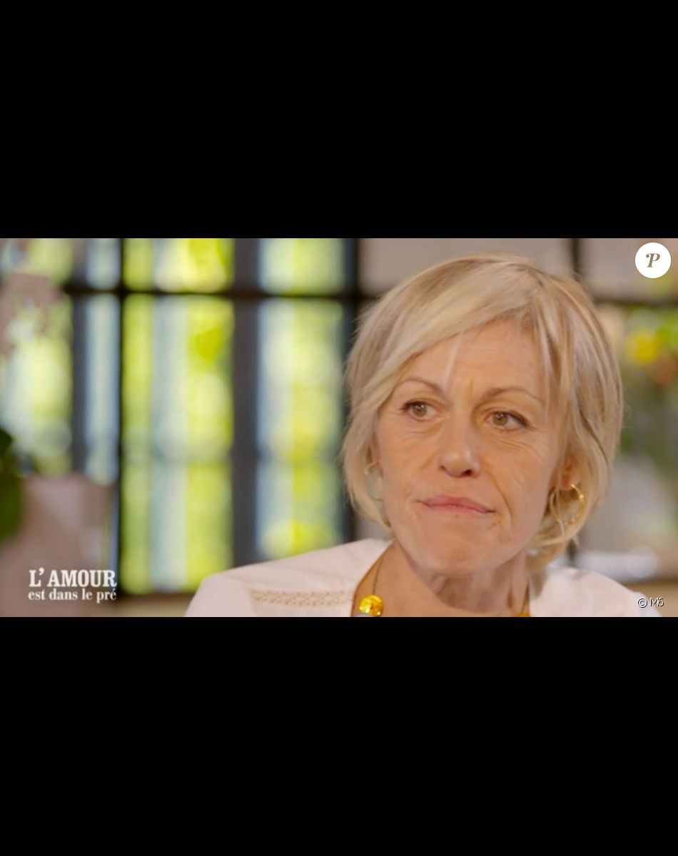 Delphine lors du tournage de son portrait de "L'amour est dans le pré 2021", diffusion le 8 février sur M6