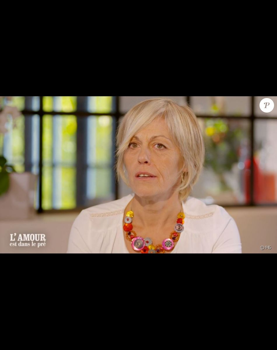 Delphine lors du tournage de son portrait de "L'amour est dans le pré 2021", diffusion le 8 février sur M6