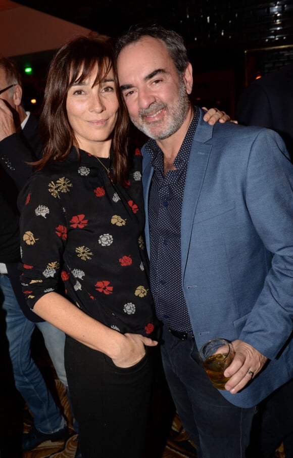 Exclusif - Bruno Solo et sa femme Véronique - 40ème anniversaire de Arnaud Ducret à la Gioia à Paris. © Rachid Bellak/Bestimage