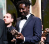 Ladj Ly, César du public et du meilleur film pour Les Misérables lors de la 45ème cérémonie des César à la salle Pleyel à Paris © Olivier Borde / Dominique Jacovides / Bestimage