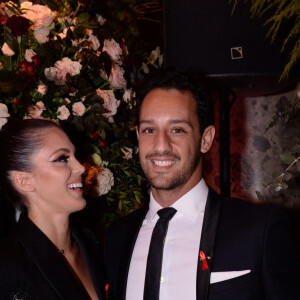 Iris Mittenaere (Miss France et Miss Univers 2016) et son compagnon Diego El Glaoui lors de la soirée de gala de la 18ème édition du "Dîner de la mode du Sidaction" au Pavillon Cambon Capucines - Potel et Chabot à Paris, France, le 23 janvier 2020. © Rachid Bellak/Bestimage 