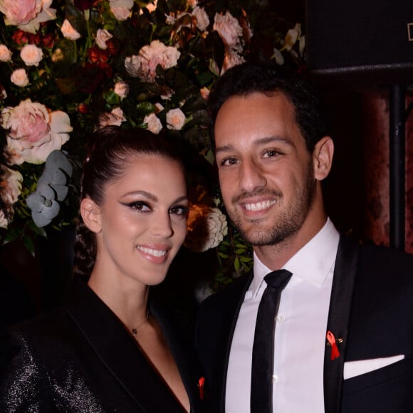 Iris Mittenaere (Miss France et Miss Univers 2016) et son compagnon Diego El Glaoui lors de la soirée de gala de la 18ème édition du "Dîner de la mode du Sidaction" au Pavillon Cambon Capucines - Potel et Chabot à Paris, France, le 23 janvier 2020. © Rachid Bellak/Bestimage 