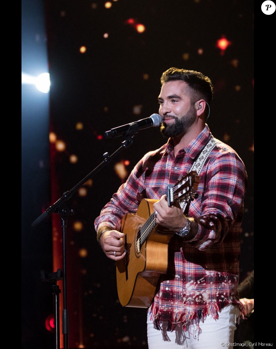 Exclusif - Kendji Girac - Enregistrement de l'émission "La Lettre", présentée par S.Davant, qui sera diffusée le 16 janvier 2021 sur France 2. Le 16 octobre 2020 © Cyril Moreau / Bestimage