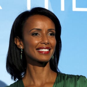 Sonia Rolland - Photocall du "Monte-Carlo Gala for the Global Ocean" sur les terrasses de l'opéra de Monte-Carlo. Le 26 septembre 2019. © Jean-François Ottonello/Nice-Matin/ Bestimage