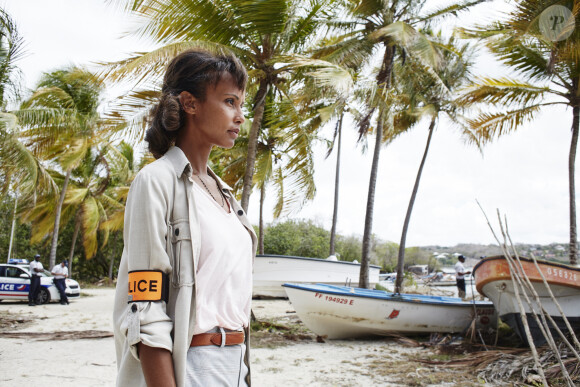 Exclusif - Sonia Rolland - Tournage de la série "Tropiques criminels" en Martinique. Le 8 mai 2019. © Sylvie Castioni / Bestimage