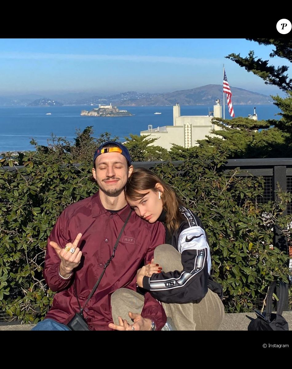 Lena Simonne et son compagnon, Roméo Elvis, sur Instagram, le 9 janvier 2020.
