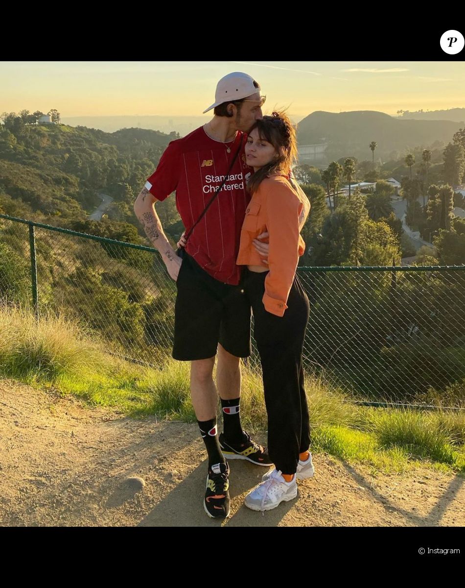 Lena Simonne et son compagnon, Roméo Elvis, sur Instagram, le 9 janvier 2020.