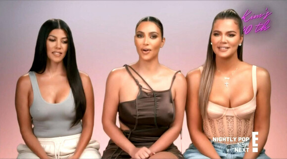 Kim Kardashian a droit à une fête surprise pour son 40e anniversaire, le 21 octobre 2020 à Los Angeles.
