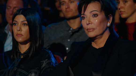 Kourtney Kardashian, Kris Jenner - Kim Kardashian évoque le souvenir traumatisant de son cambriolage à Paris sur le plateau de l'émission de David Letterman. Le 20 octobre 2020.