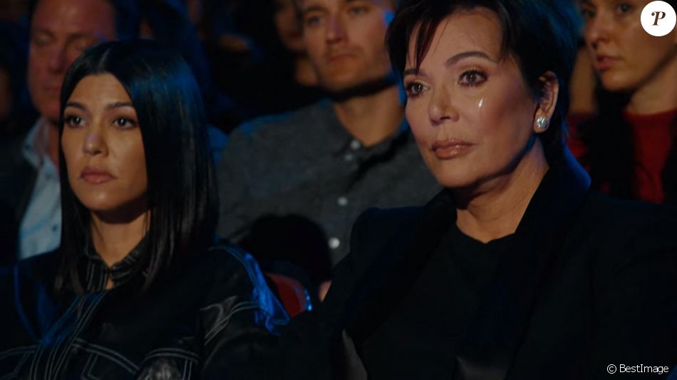 Kourtney Kardashian, Kris Jenner - Kim Kardashian évoque le souvenir traumatisant de son cambriolage à Paris sur le plateau de l'émission de David Letterman. Le 20 octobre 2020.