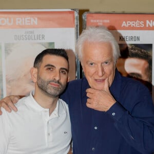 Kheiron et André Dussollier - Avant-première du film "Mauvaises herbes" au cinéma UGC Ciné Cité les Halles à Paris. Le 12 novembre 2018. © CVS/Bestimage