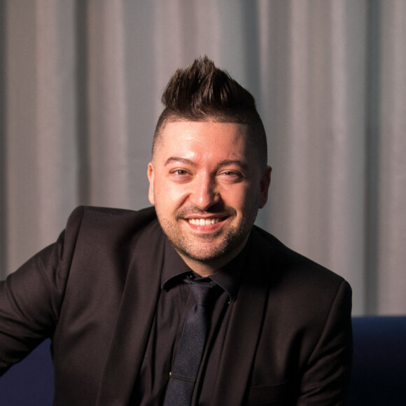 Chris Marques dans les locaux de Webedia pour une Interview pour Purepeople à Levallois-Perret le 9 janvier 2019. © Tiziano Da Silva/Bestimage