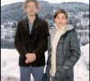 Julie Gayet et Santiago Amigorena au festival du film fantastique de Gerardmer