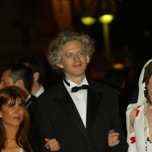Santiago Amigorena et sa femme Julie Gayet lors du 57ème Festival International du Film de Cannes, le 14 mai 2004. © Frédéric Piau/Bestimage