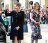 La princesse Eugenie d'York et sa mère Sarah Margaret Ferguson, duchesse d'York - Les invités arrivent au mariage d'Ellie Goulding et C.Jopling en la cathédrale d'York, le 31 août 2019