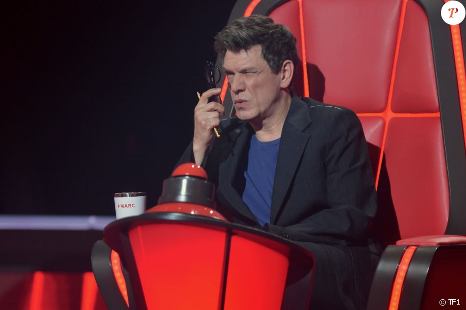 Marc Lavoine, coach dans l'émission "The Voice", TF1.