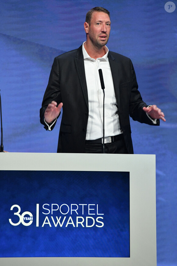 Alain Bernard - Soirée des Sportel Awards 2019 au Grimaldi Forum à Monaco le 22 octobre 2019. © Bruno Bebert/Bestimage 