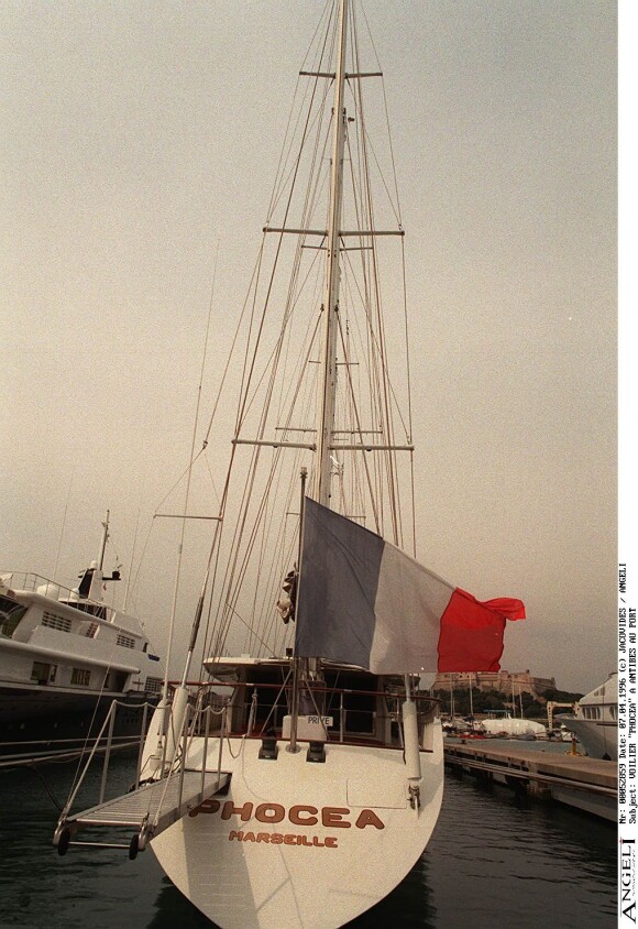Le Phocéa au port d'Antibes en 1996