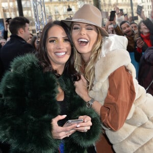 Manon Marsault et Jessica Thivenin à l'avant-première de la nouvelle saison de l'émission de télé-réalité "Les Marseillais Asian Tour" au cinéma Gaumont Champs-Elysées à Paris, France. © Veeren/Bestimage