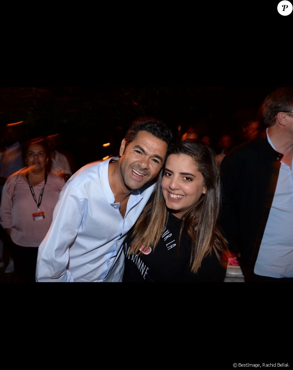 Exclusif - Jamel Debbouze, Inès Reg - Fête de clôture du 9ème festival "Marrakech du Rire 2018" au Palais Bahia de Marrakech au Maroc le 15 juin 2019. Monument majeur du patrimoine culturel marocain, le Palais Bahia est un ancien palais du XIXe siècle. Véritable chef-d'oeuvre de l'architecture marocaine, le palais - devenu musée - est l'un des principaux lieux touristiques du pays. Après avoir accueilli un dîner de prestige organisé par la maison de haute-couture Christian Dior en avril 2019, c'est la seconde fois seulement que le Palais Bahia ouvre ses portes à un événement culturel international majeur avec la soirée de clôture de la 9e édition du Festival Marrakech du Rire. © Rachid Bellak/Bestimage