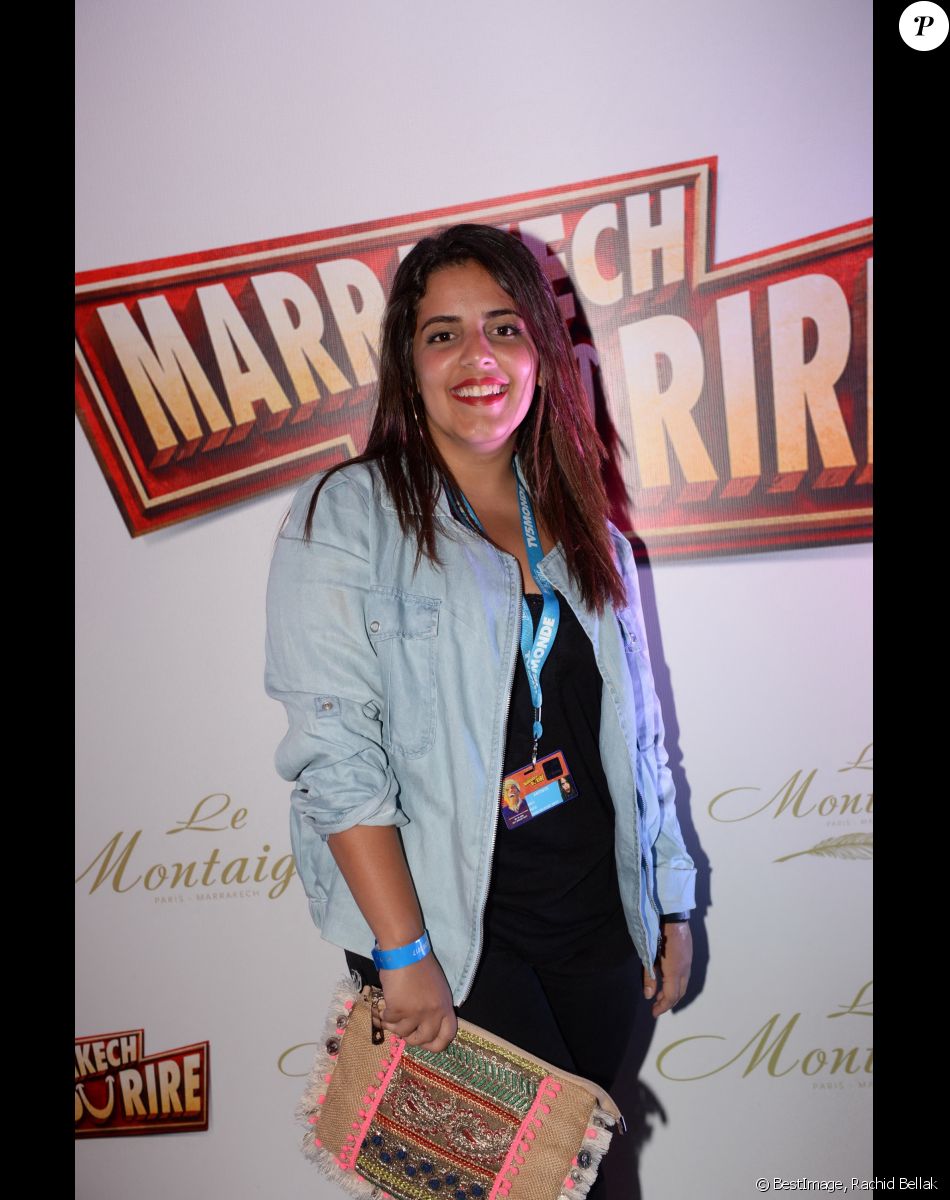 Exclusif - Ines Reg (Jamel Comedy Club) - Festival du rire (Marrakech du rire) à Marrakech au Maroc le 1er juillet 2017. © Rachid Bellak/Bestimage