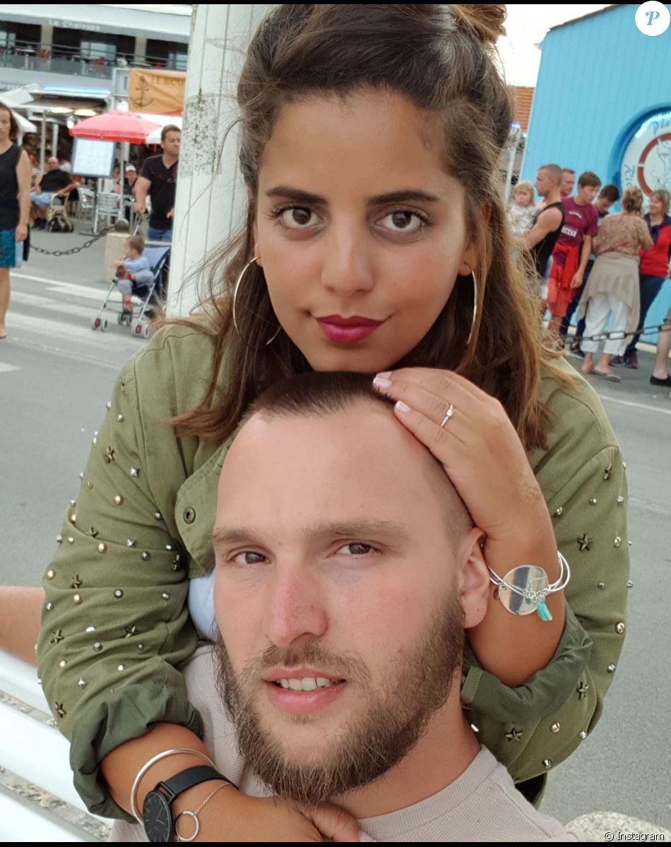 Ines Reg et son mari Kevin Debonne sur Instagram.