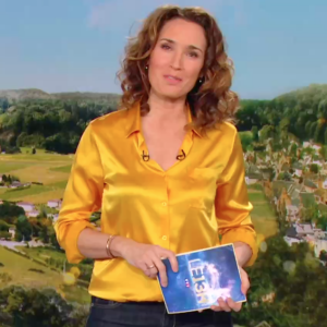 Marie-Sophie Lacarrau de retour sur TF1 à 13H37 après que le journal de 13H n'a pas pu être diffusé normalement.