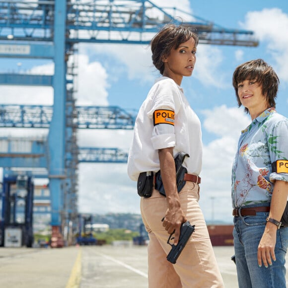 Exclusif - Sonia Rolland et Béatrice de la Boulaye sur le tournage de la saison 2 de la série "Tropiques criminels" en Martinique, qui sera diffusée à partir du 19 février 2021 sur France 2. Juillet 2020 © Sylvie Castioni / Bestimage