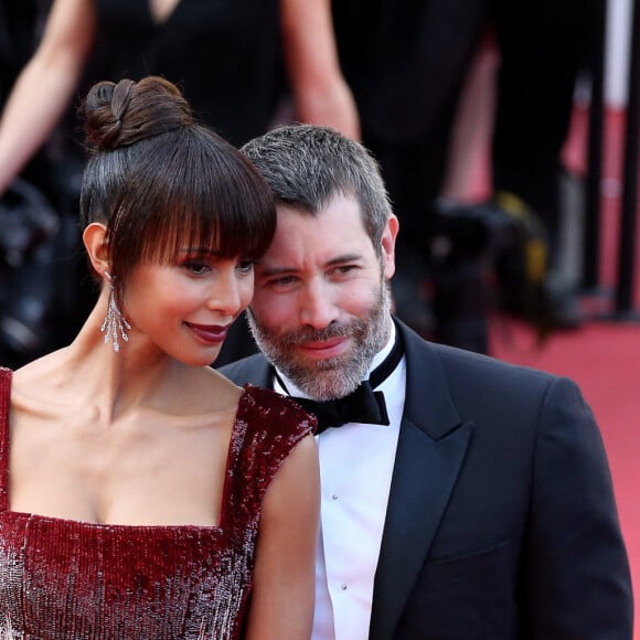 Sonia Rolland et son compagnon Jalil Lespert - Montée des marches du film "Loving" lors du 69ème Festival International du Film de Cannes. Le 16 mai 2016. © Borde-Jacovides-Moreau/Bestimage