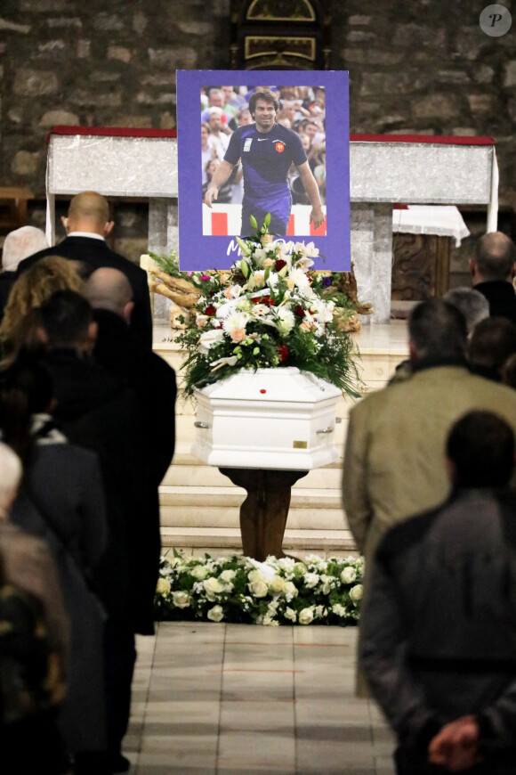 Obsèques du rugbyman Christophe Dominici en l'église Saint-Louis de Hyères le 4 décembre 2020 © Franck Muller / Nice Matin / Bestimage